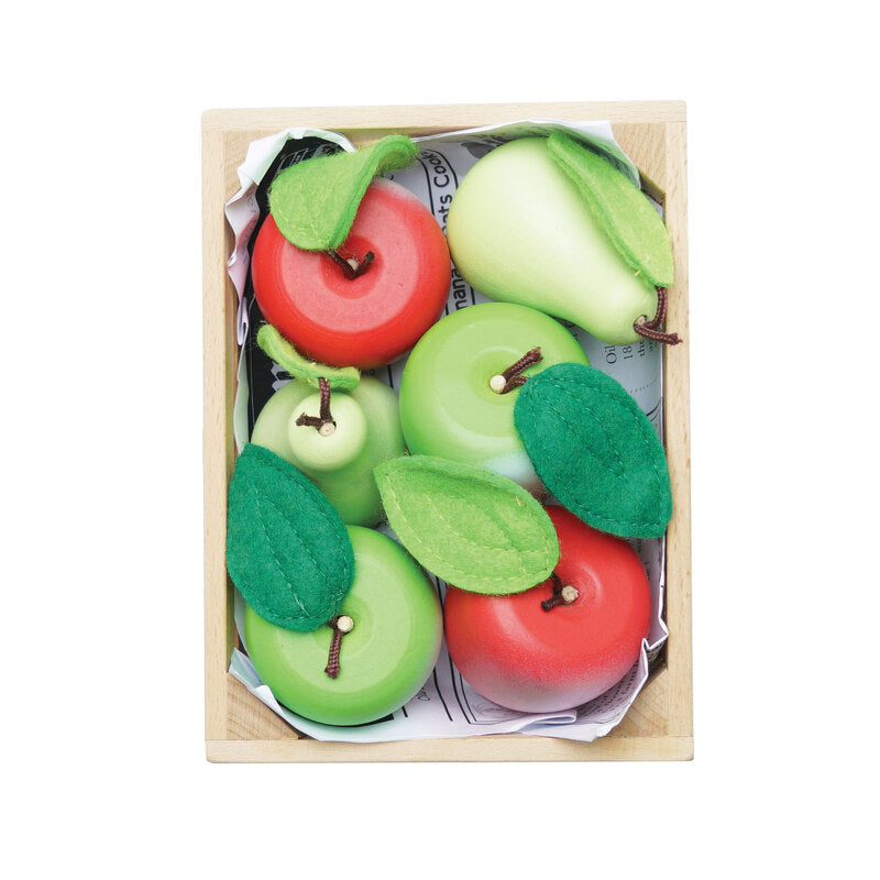 Le Toy Van Crate Orchard Fruits 7pc