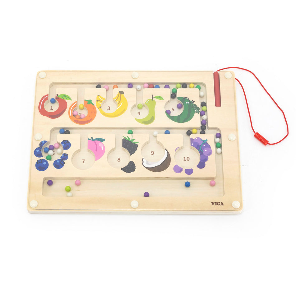 Viga Magnetic Maze Counting/Colour Sort