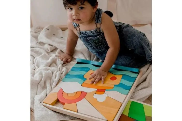 Q Toys Ocean Scene Puzzle and Play Set