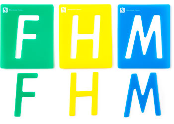 Stencils Uppercase Set 26