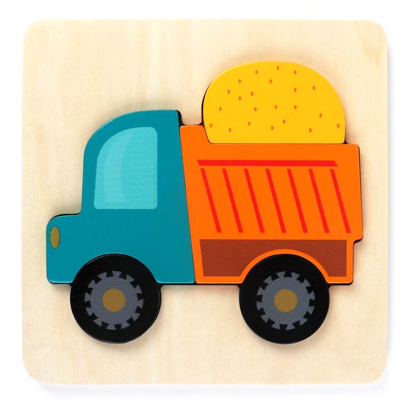 Kaper Kidz Dump Truck Chunky Puzzle