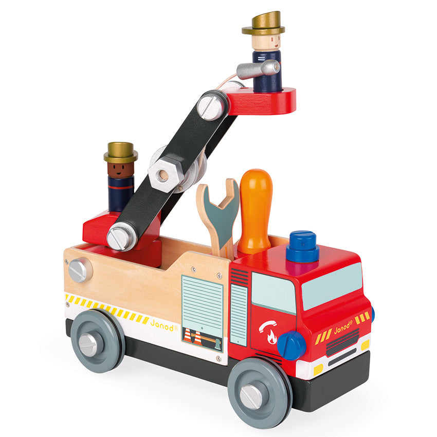 Janod BricoKids DIY Fire Truck