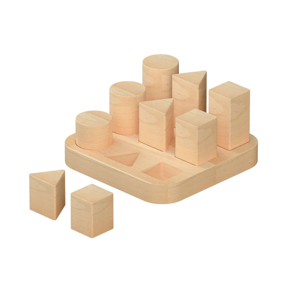 Edu-Fun Natural Toddler Grading Shapes