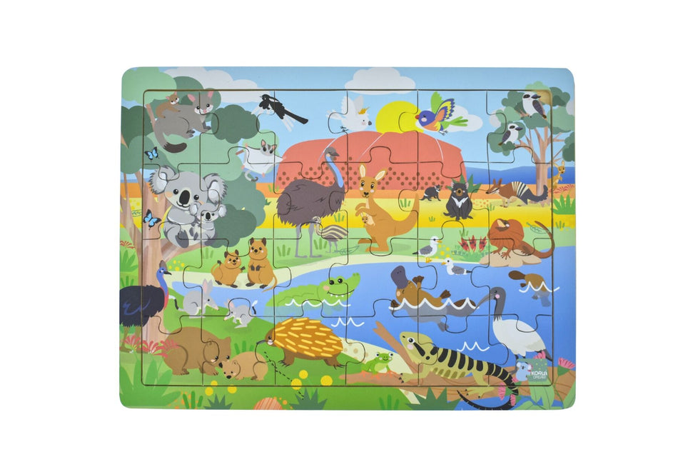 Koala Dream Aussie Animal & Names Puzzle 24pc