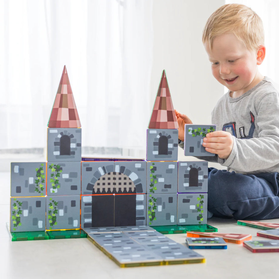 LGT Magentic Tile Topper Castle 40pc