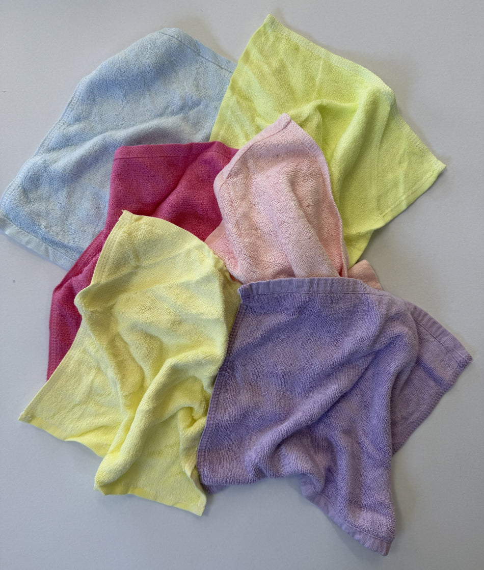 Face Washers 12 pack Assorted Colours