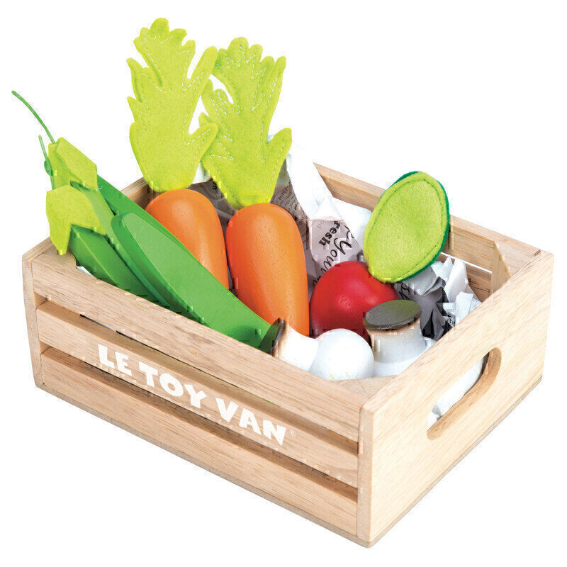 Le Toy Van Crate Harvest Vegetables