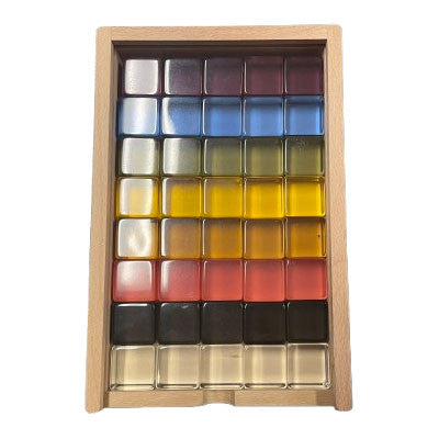 Papoose Earth Lucites 40pc