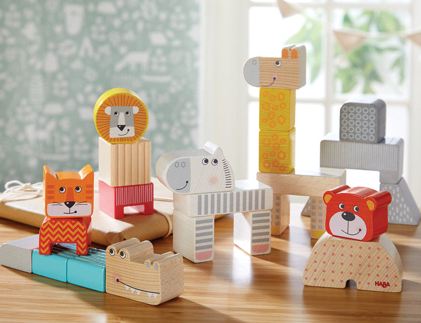 Haba Animal Parade Building Blocks