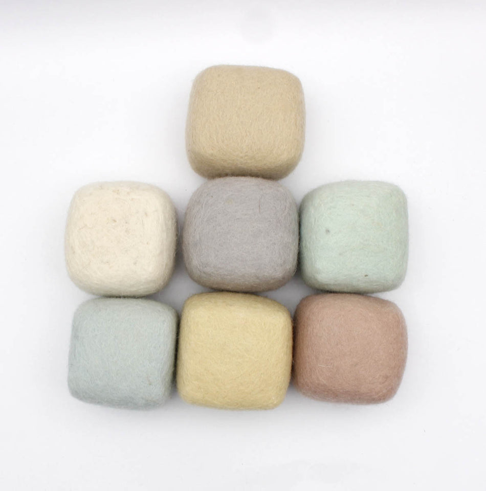 Papoose Pastel Cubes 7pc