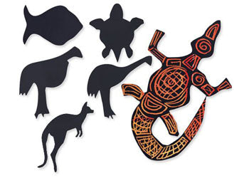 Scratch Art Australian Animals Pk 30