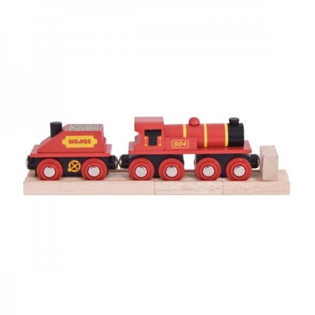 Bigjigs Rail Big Red Engine