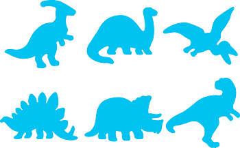 Paint & Dough Stampers Dinosaurs Set of 6