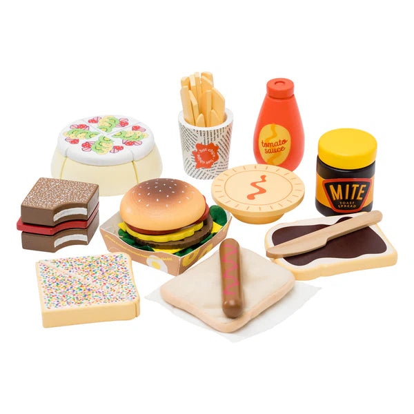 Make Me Iconic Wooden Aussie Food
