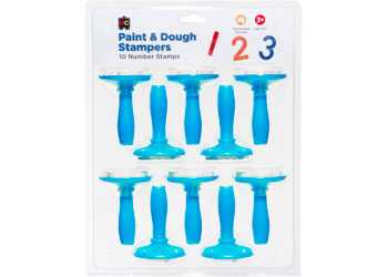 Paint & Dough Stampers Numbers Set of 10