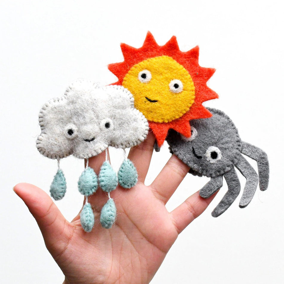 Tara Treasures Nursery Rhyme Finger Puppets 5pk Set
