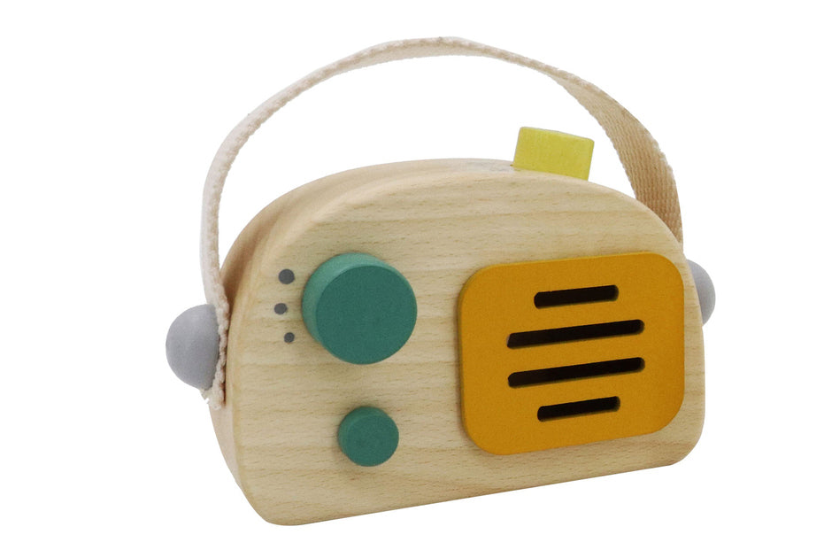 Kaper Kidz Wooden Radio Music Box Green