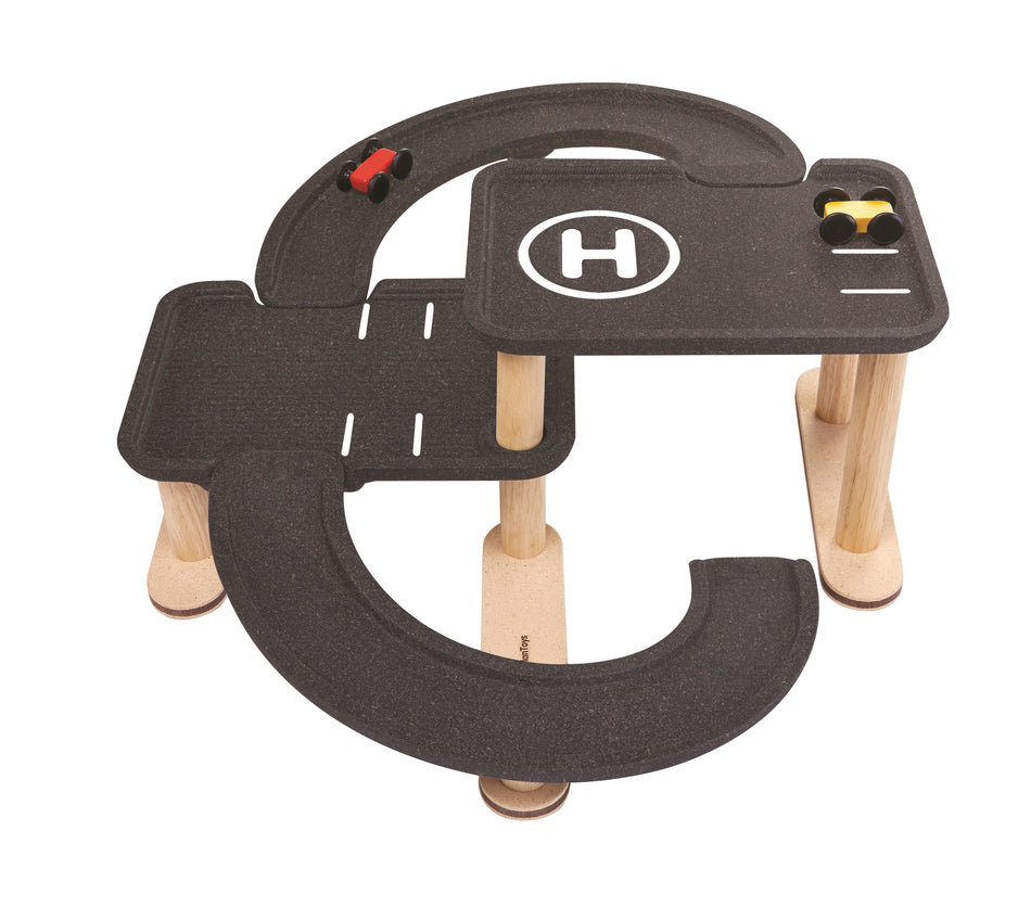 PlanToys Race & Play Parking Garage