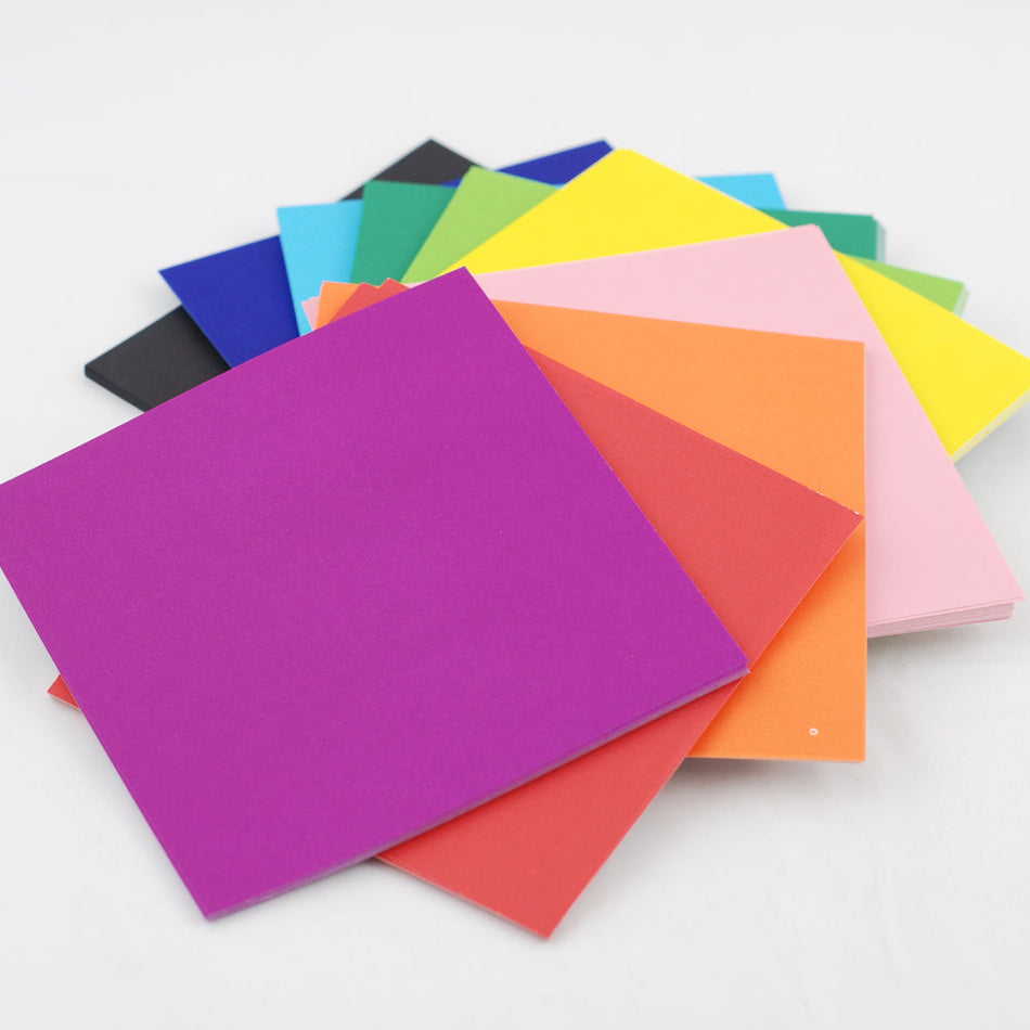 Kinder Square Assorted Colours 25cm 360pk