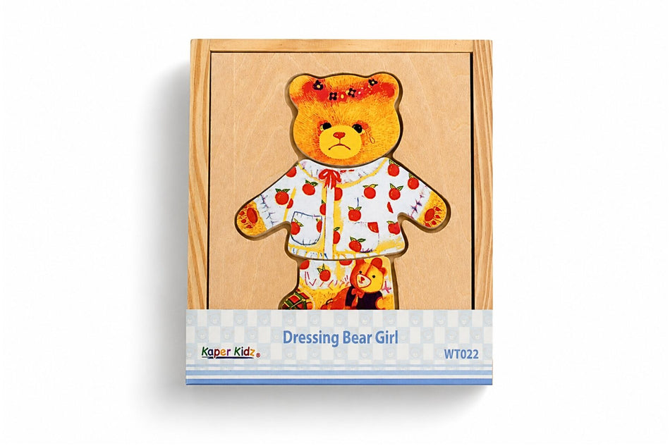 Kaper Kidz Dressing Bear Girl