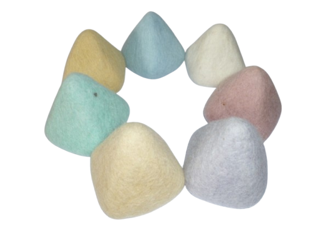 Papoose Pastel Pyramids 7pc