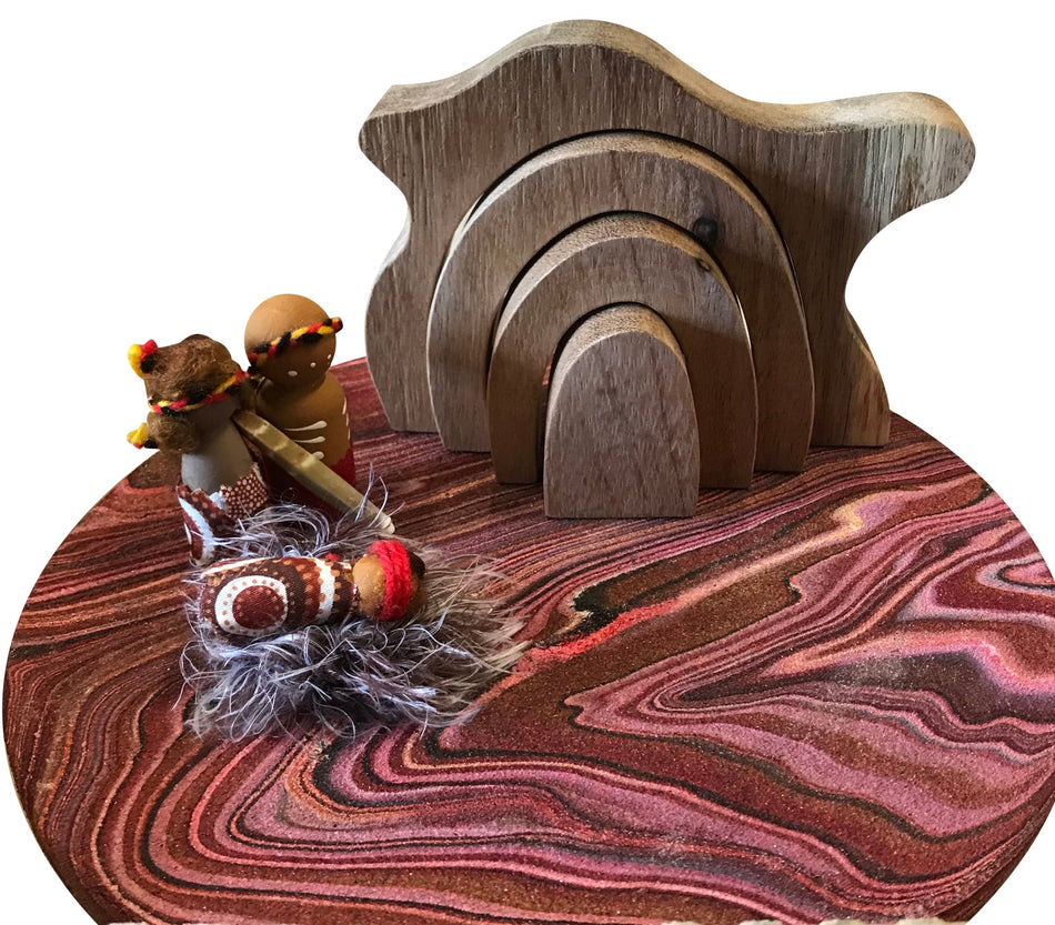 Awe & Wonder Aboriginal Australian Pilbara Humpy Playset