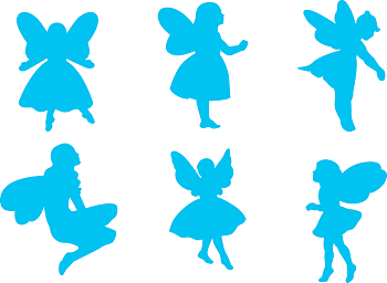 Paint & Dough Stampers Fairy Set of 6