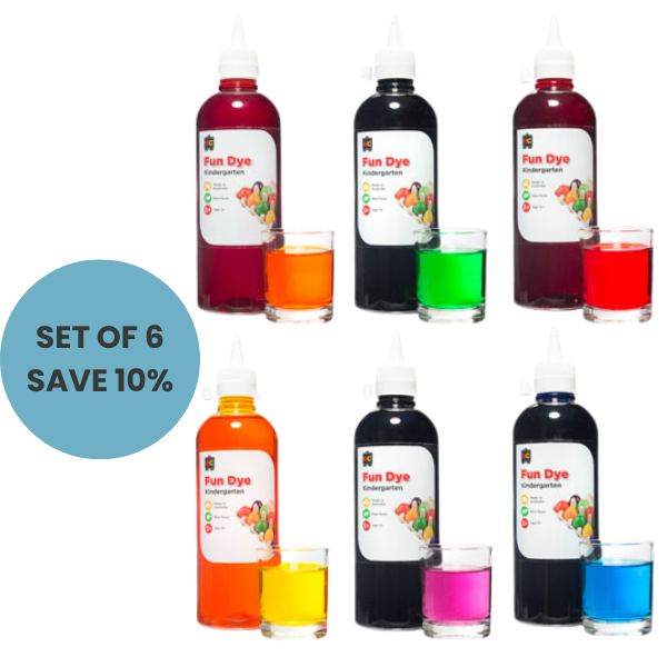Fun Dye 500ml Set of 6