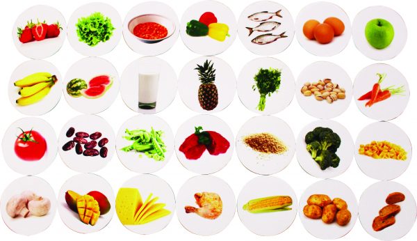 Freckled Frog Healthy Food Matching Pairs Game
