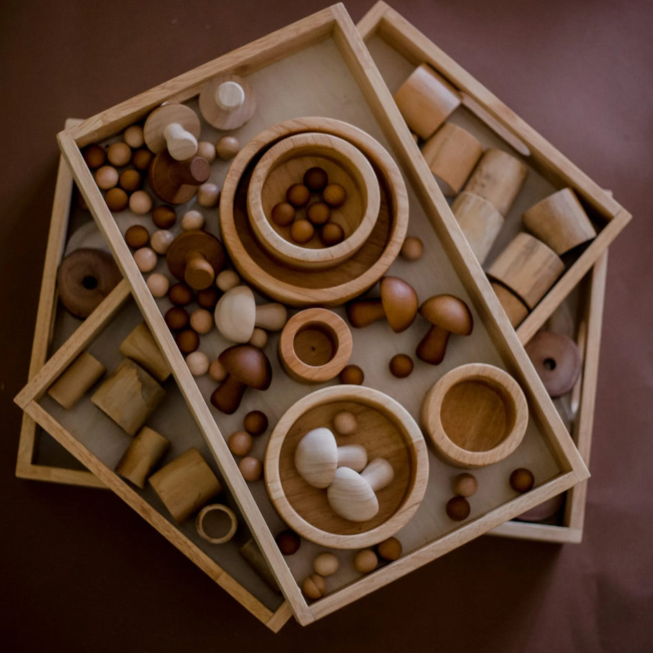 Q Toys Montessori Nesting Trays