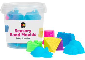 Sensory Sand Moulds Tub 15