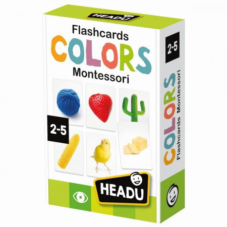 Headu Montessori Flashcards Colours