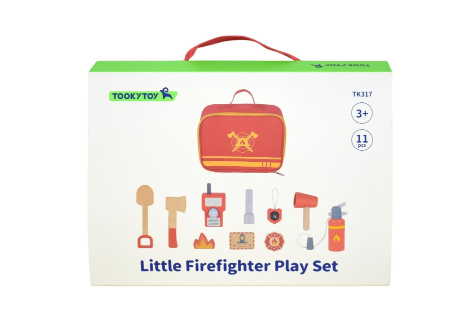 Tooky Toy Little Firefighter Play Set
