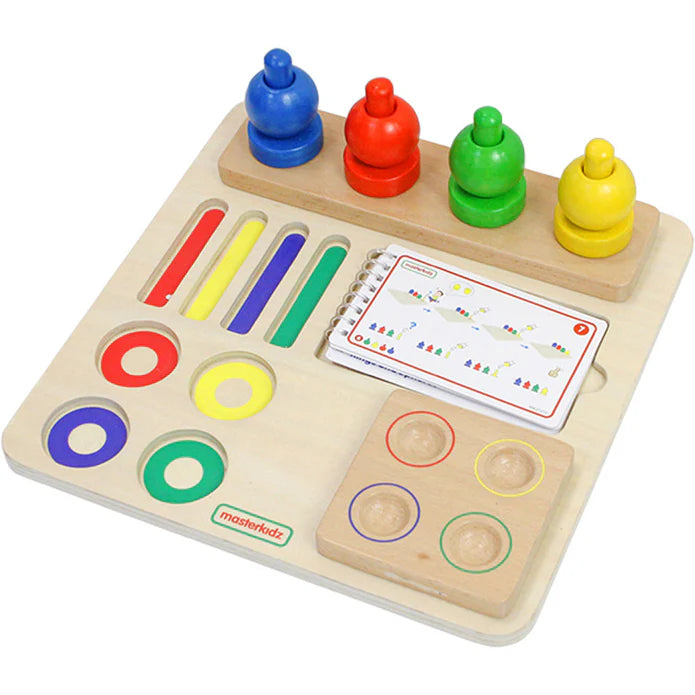 Masterkidz Stacking Pegs, Rings & Spheres