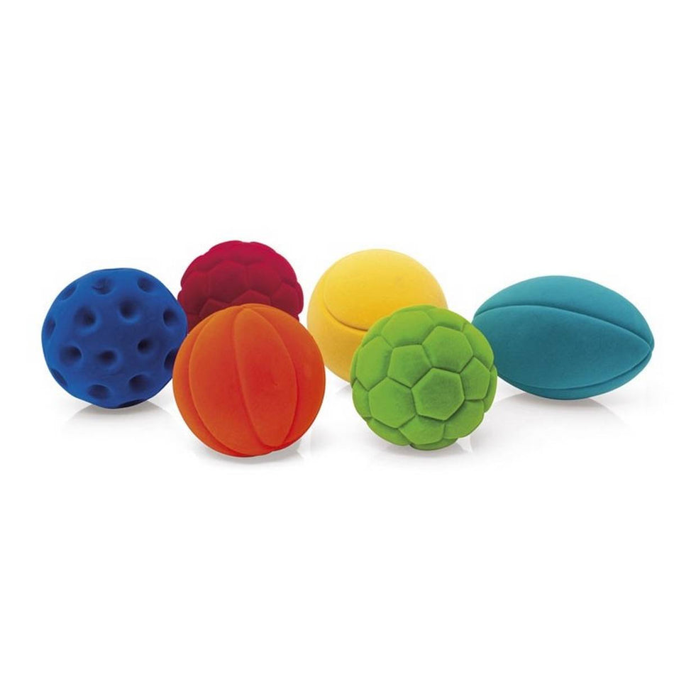 Rubbabu Sports Balls Assorted 6pk