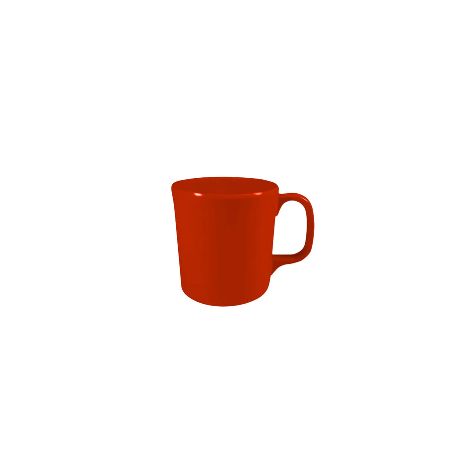 Superware Melamine Tea/Coffee Cup - Red 350ml 12pk