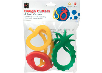 Dough Cutters 6pk Fruit
