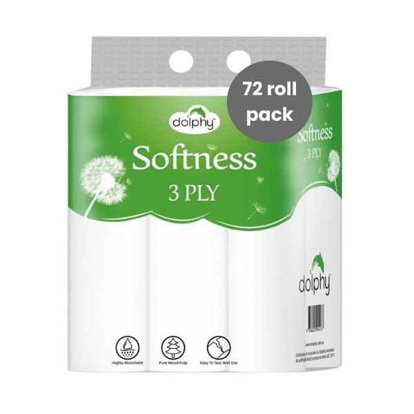 3PLY Toilet Paper Standard Roll 72 rolls/carton