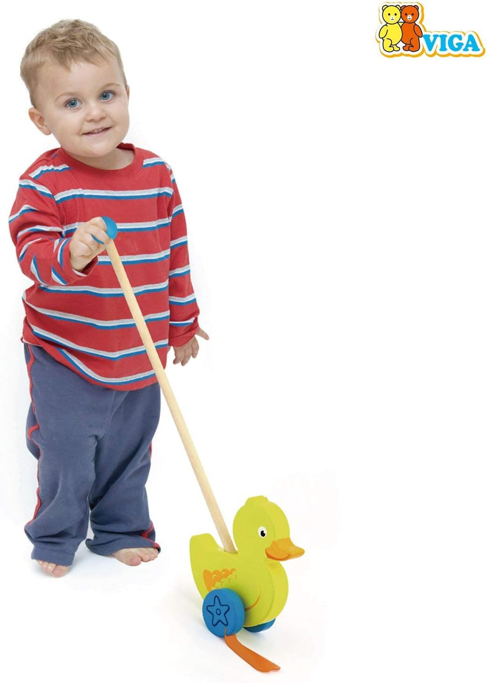 Viga Push Toy-Duck