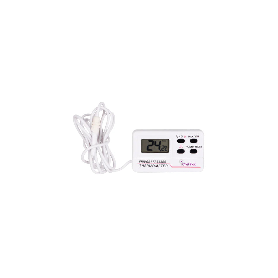 Chef Inox Thermometer Digital Display with Probe 50x75mm