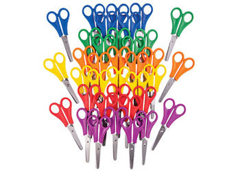 Scissors Zart Coloured Tub 36