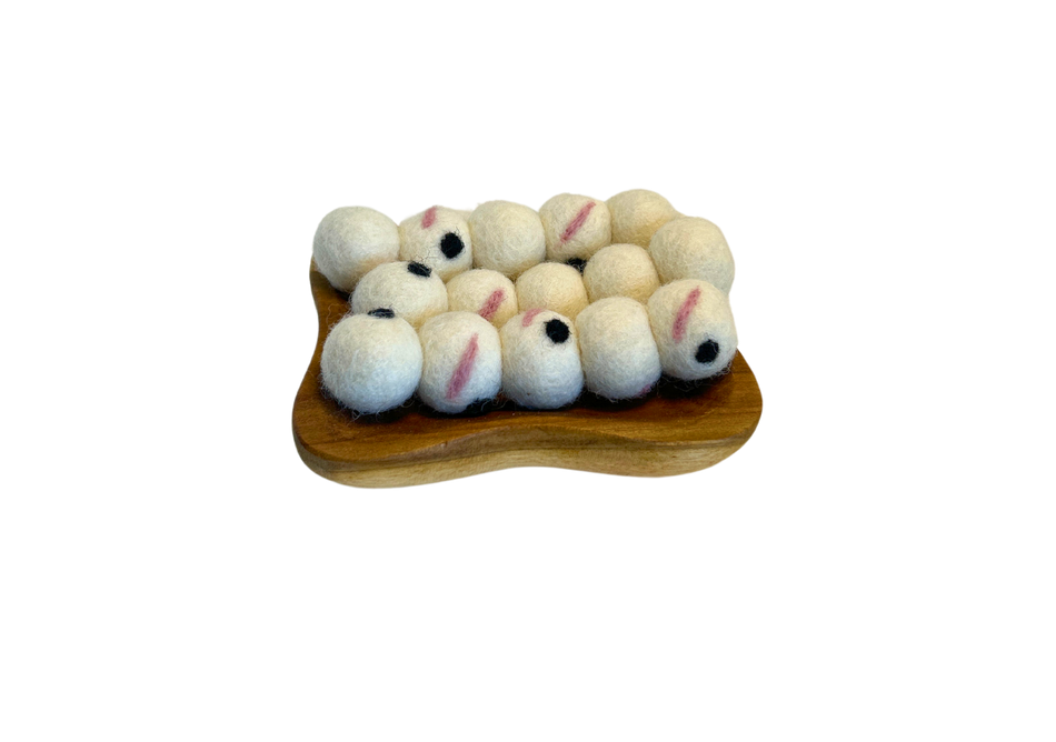 Awe & Wonder Witchetty Grubs White 3pc