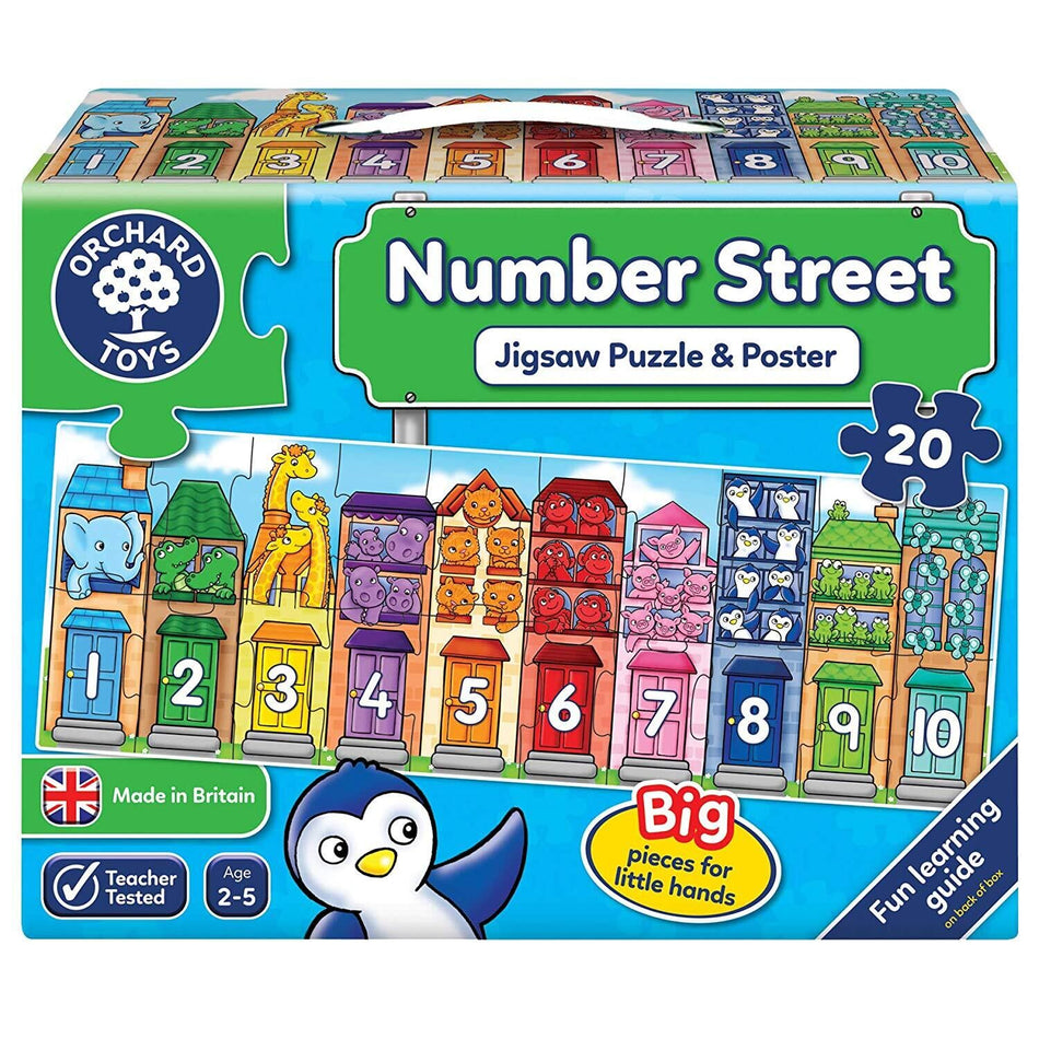 Orchard Jigsaw Number Street 20pc