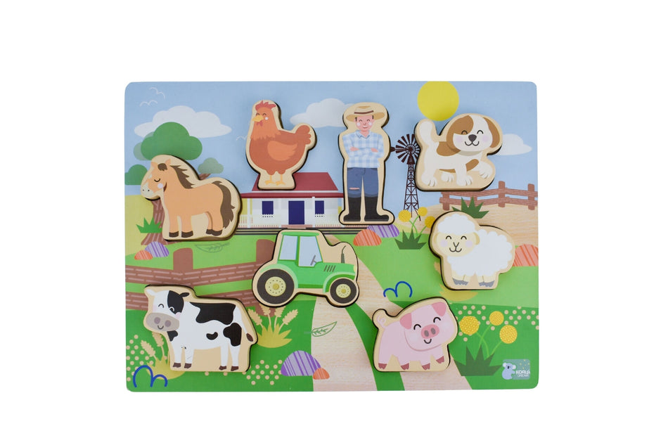 Koala Dream Chunky Puzzle Farm Animals