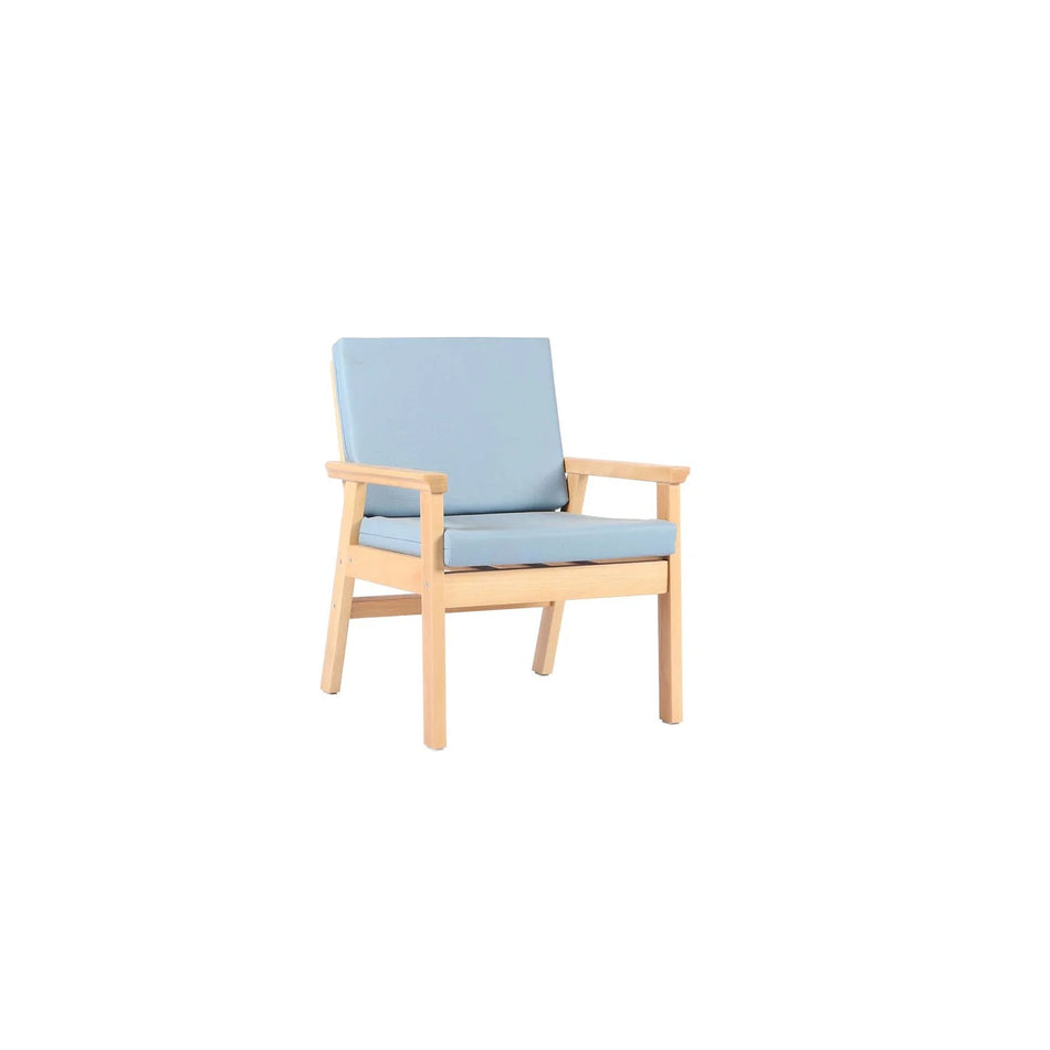Edu-Fun Children's Lounge Chair - Blue