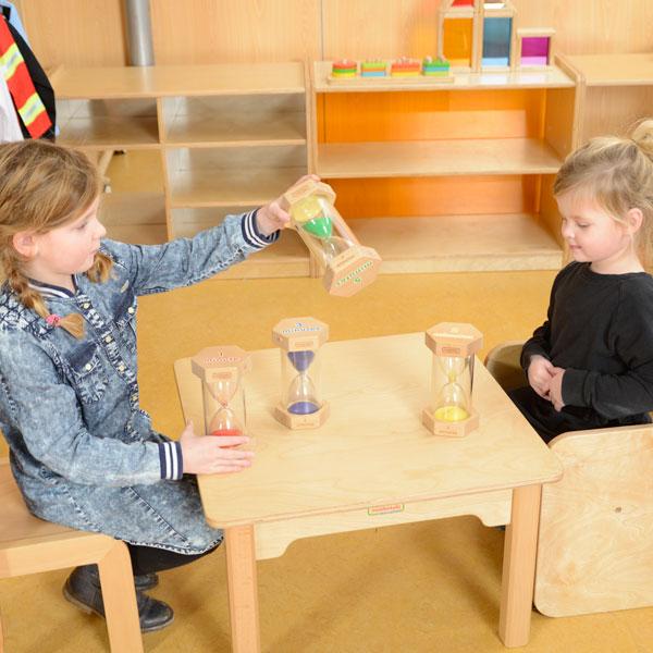 Masterkidz Wood Sand Timer Set 4