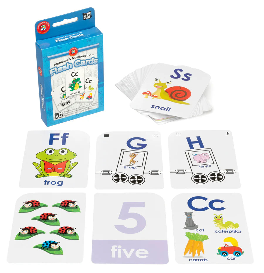LCBF Flash Cards Alphabet & Numbers
