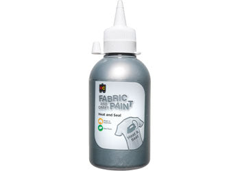 EC Fabric & Craft Paint 250mL Silver