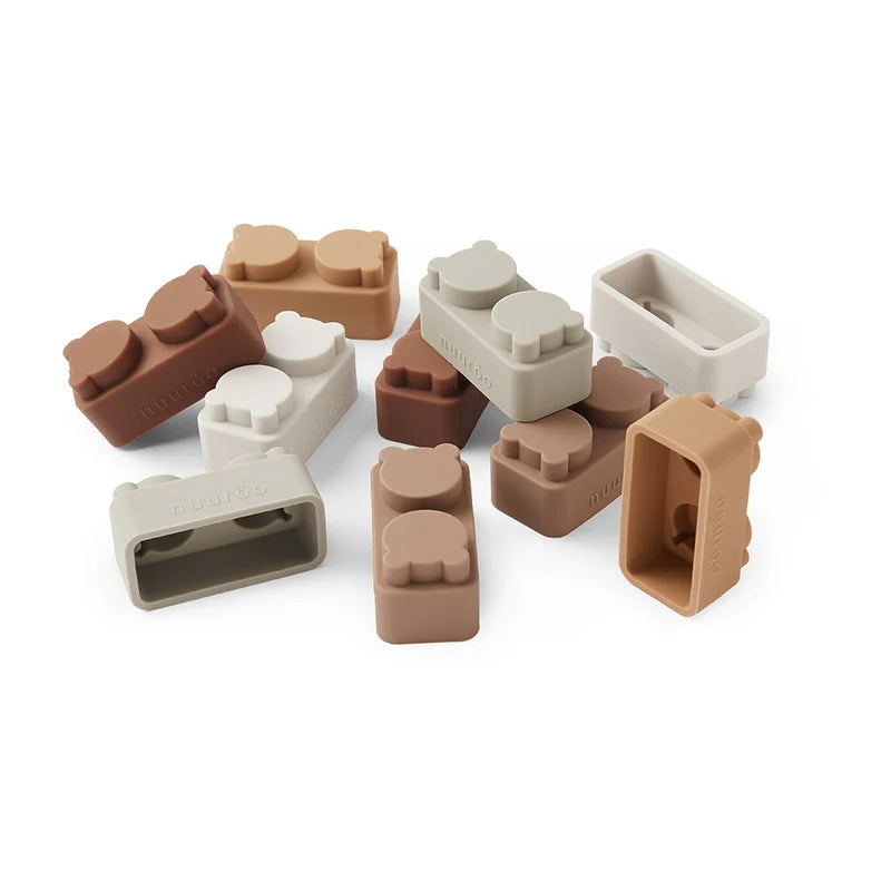 Nuuroo Pile Silicone Bricks 10pc