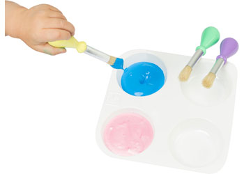 Easi-Grip Paint Brushes Pk 3